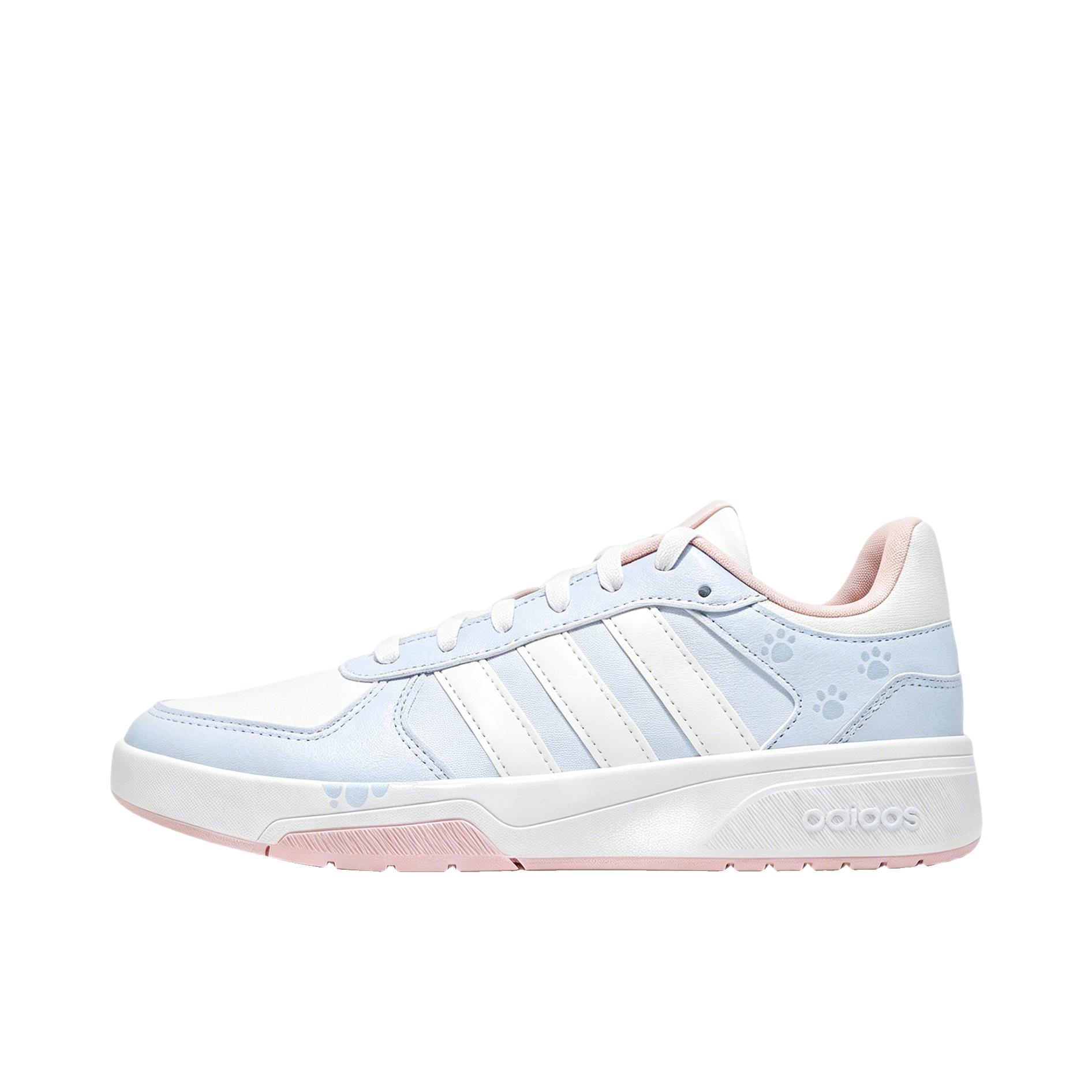 推荐商品：定制款 adidas COURTBEAT 板鞋 简约百搭低帮平跟 女款/慵懒时光