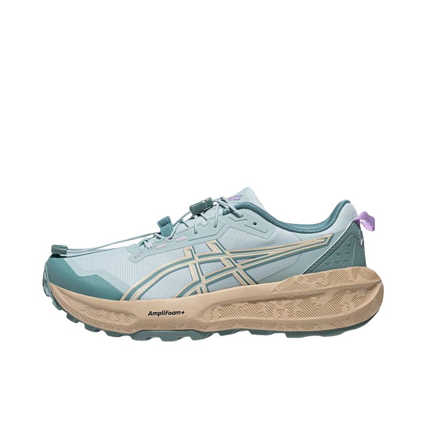 推荐商品：Asics/亚瑟士 GEL-SONOMA 8 RIDGE 户外鞋 越野跑鞋 抓地耐磨休闲 蓝色/绿色