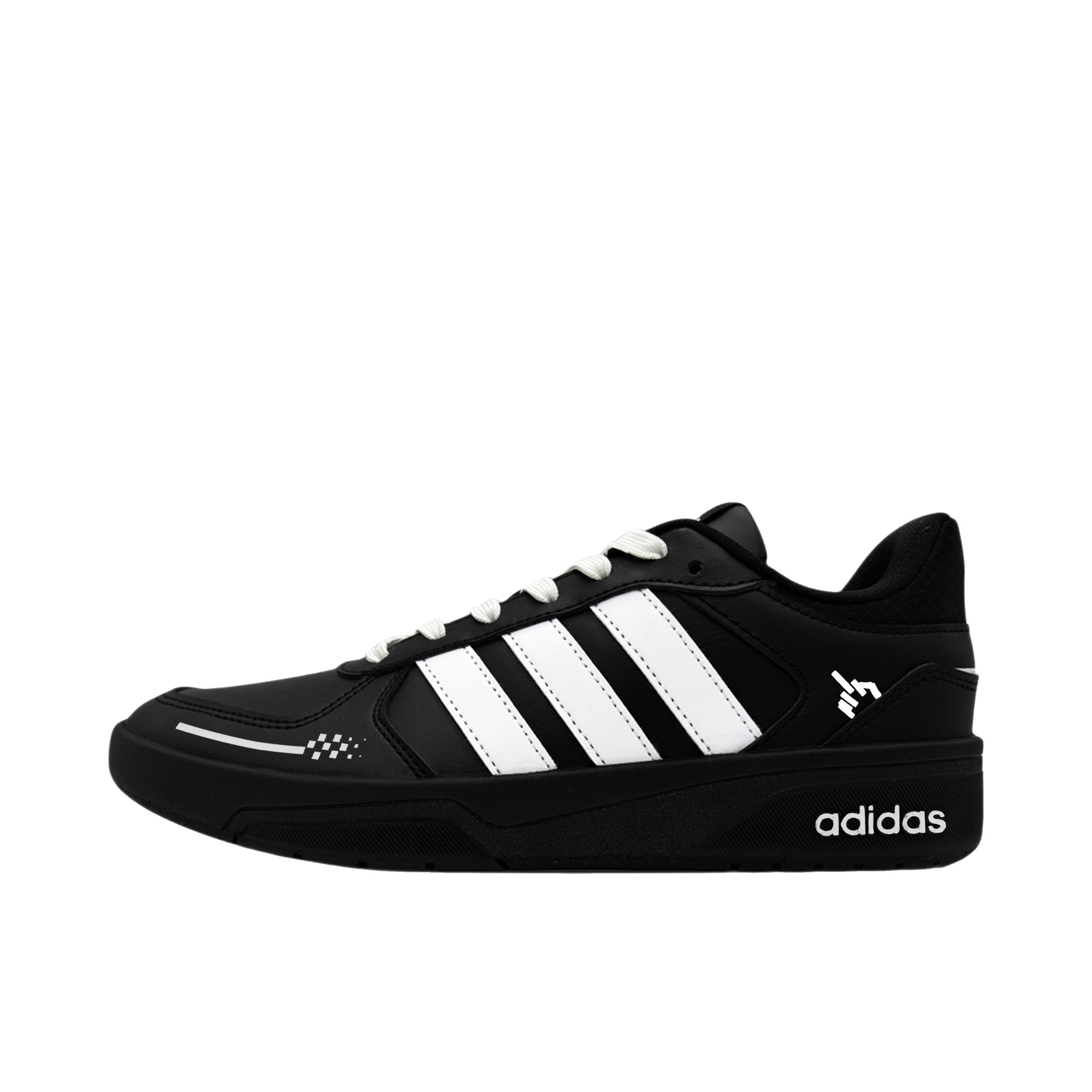推荐商品：定制款 adidas COURTBEAT 板鞋 简约百搭低帮平跟 回响