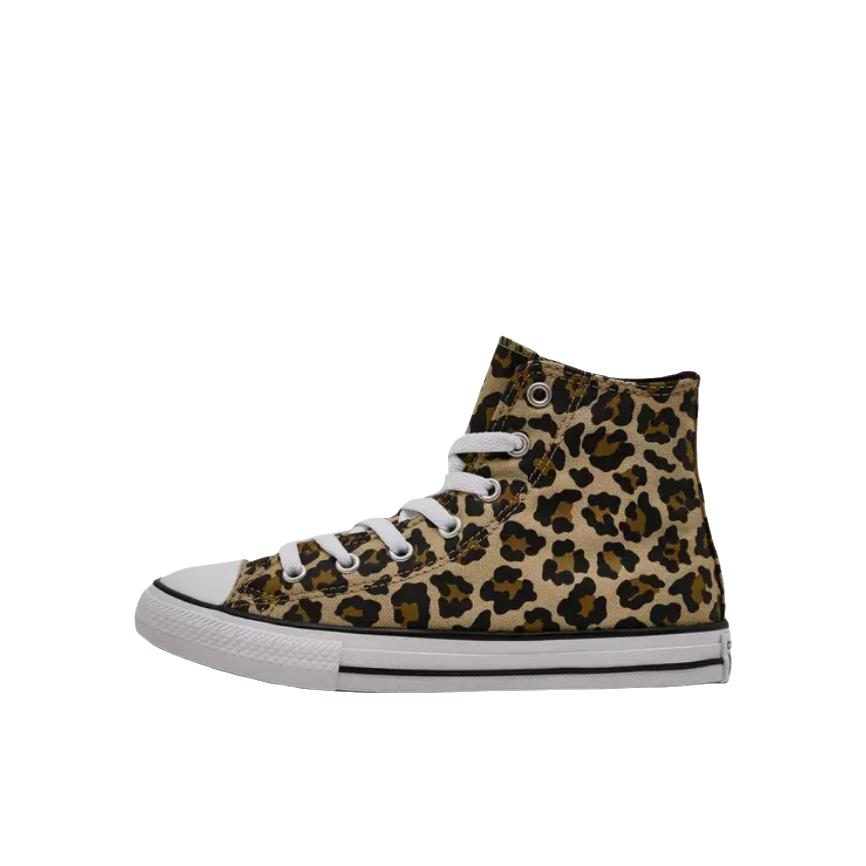 推荐商品：Converse/匡威 Chuck Taylor All Star 防滑耐磨 舒适轻便 休闲时尚 帆布鞋儿童 小童/豹纹 