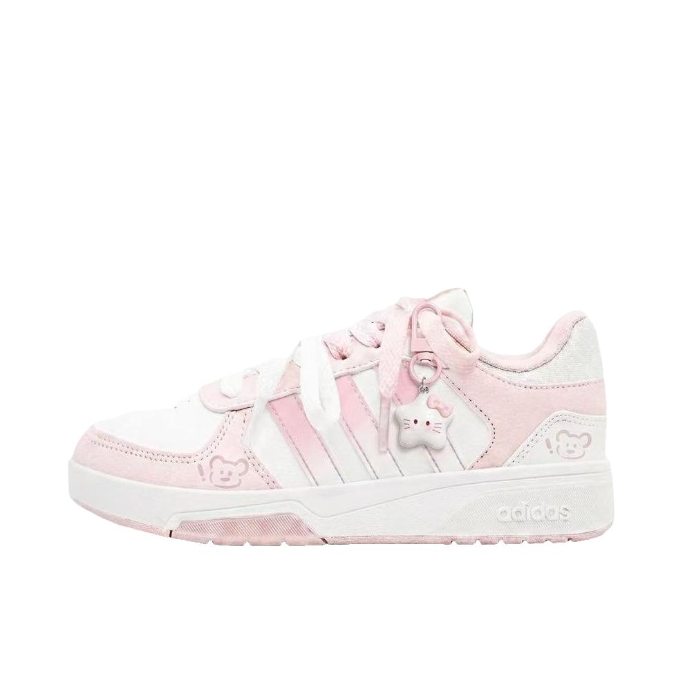推荐商品：定制款 adidas COURTBEAT 板鞋 简约百搭低帮平跟 女款/甜心少女