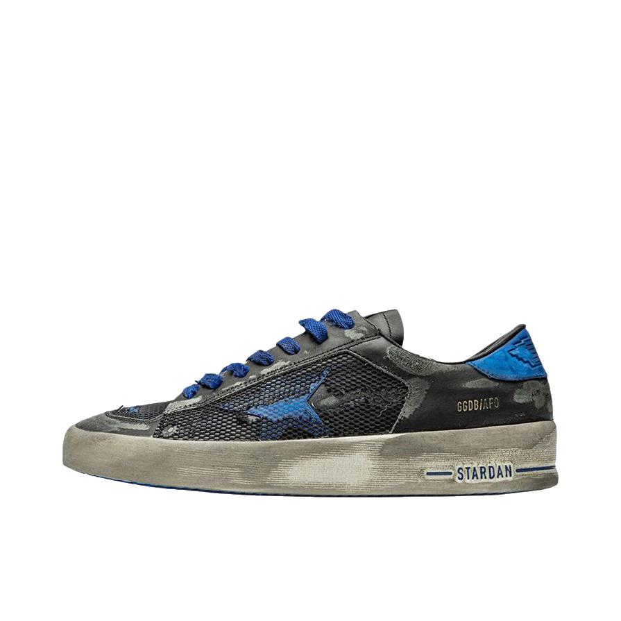 推荐商品：GOLDEN GOOSE Stardan 板鞋 圆头系带舒适百搭 神秘黑