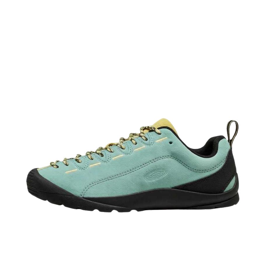 推荐商品：KEEN/科恩 Jasper 户外休闲鞋 百搭系带平跟舒适 湖蓝色/地中海绿 