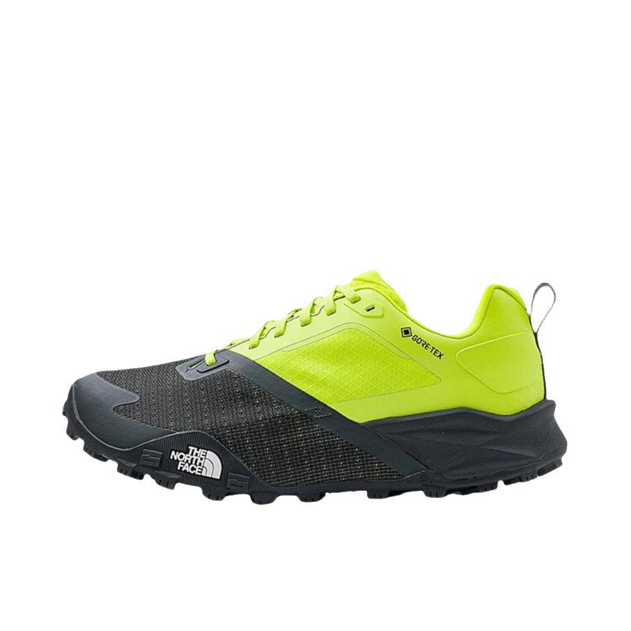推荐商品：TheNorthFace/北面 Offtrail GTX 越野 防水 支撑 抓地 登山鞋 宇宙黑/绿色 
