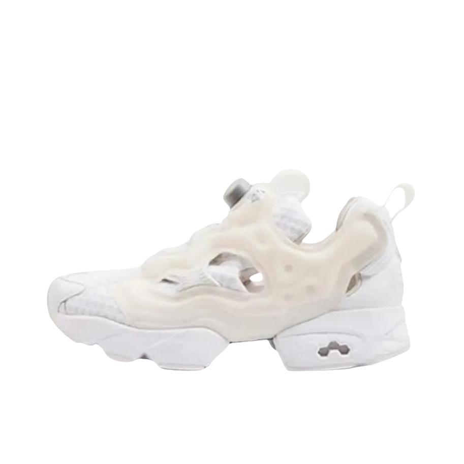 推荐商品：Reebok/锐步 Instapump Fury Og Mita 防滑 低帮 厚底 系带 运动休闲鞋 Sandro联名款/奶白色 