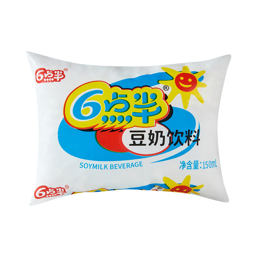 推荐商品：6点半 150ml 豆奶饮料 袋装