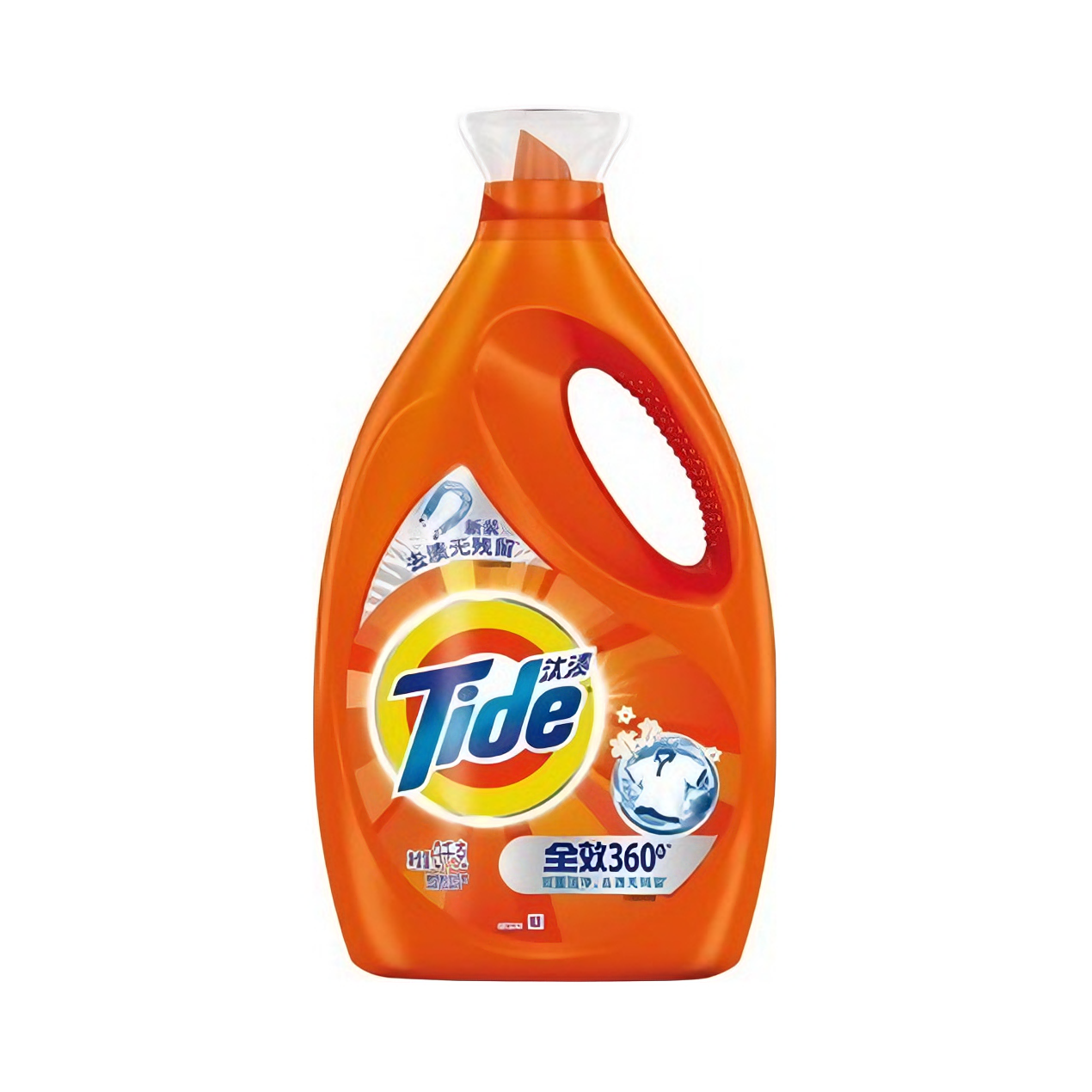 推荐商品：Tide/汰渍 全效360系列 除菌除螨强力去污 洁雅百合 洗衣液 瓶装