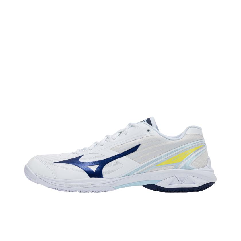推荐商品：Mizuno/美津浓 Claw 鹰爪4 羽毛球鞋 轻量减震耐磨防滑快速抗扭 自由白