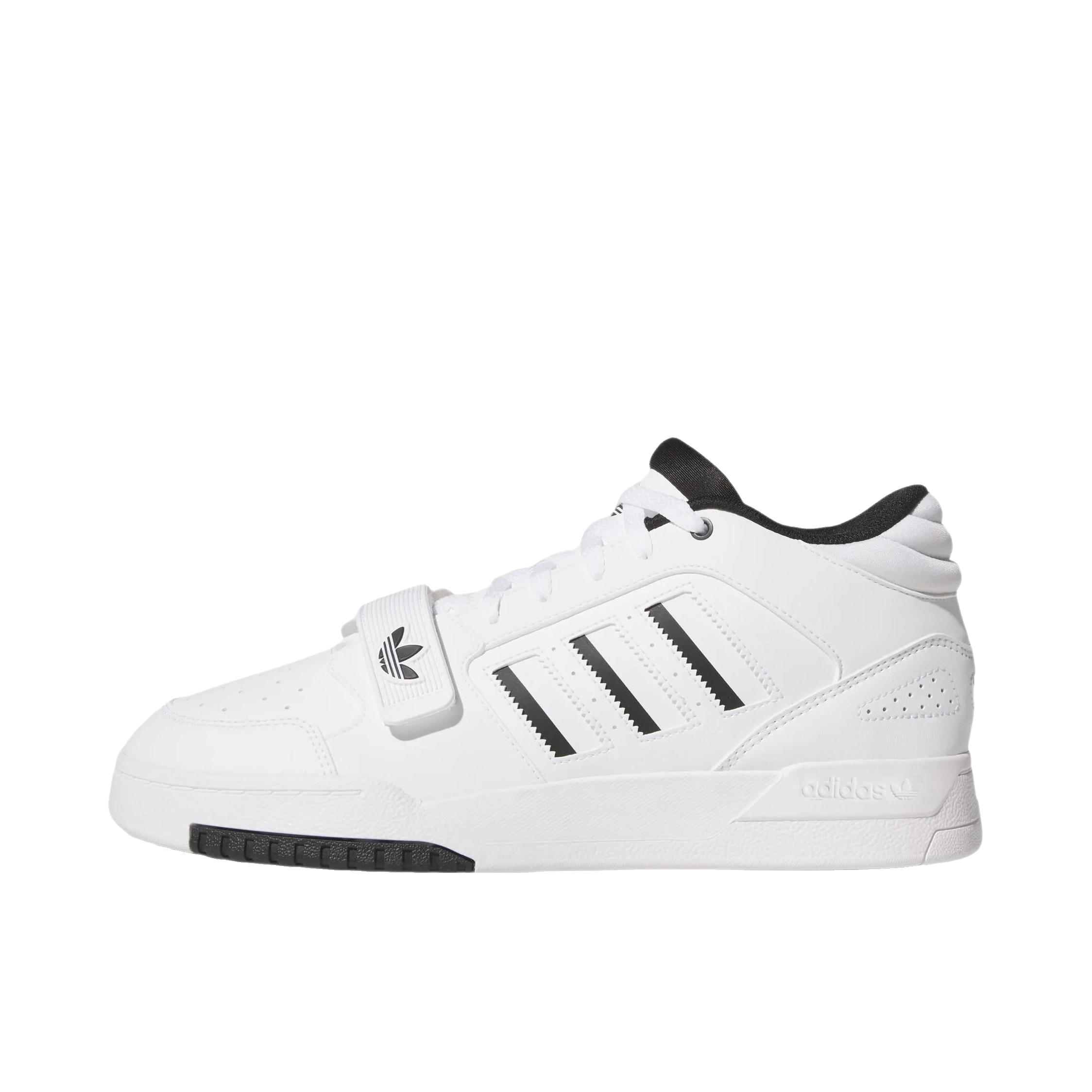 推荐商品：adidas Originals DROP STEP 3.0 板鞋 柔软舒适 白色/黑色