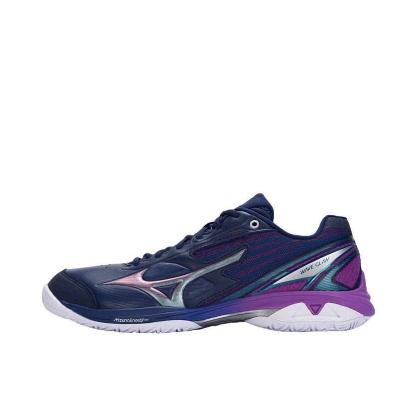 推荐商品：Mizuno/美津浓 WAVE CLAW PRO 3 羽毛球鞋 低帮减震防滑圆头 极光紫
