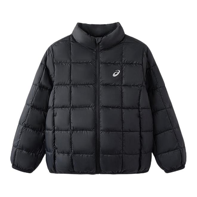 推荐商品：Asics/亚瑟士童装 2026AW 立领拉链三防棉服 中大童 33426106 黑
