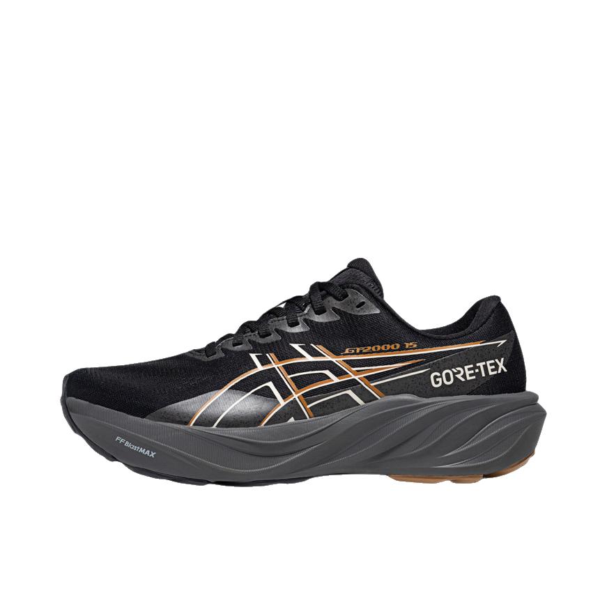 推荐商品：Asics/亚瑟士 GT-2000 15 GTX GO 跑鞋 稳定支撑透气耐磨 黑色/白色