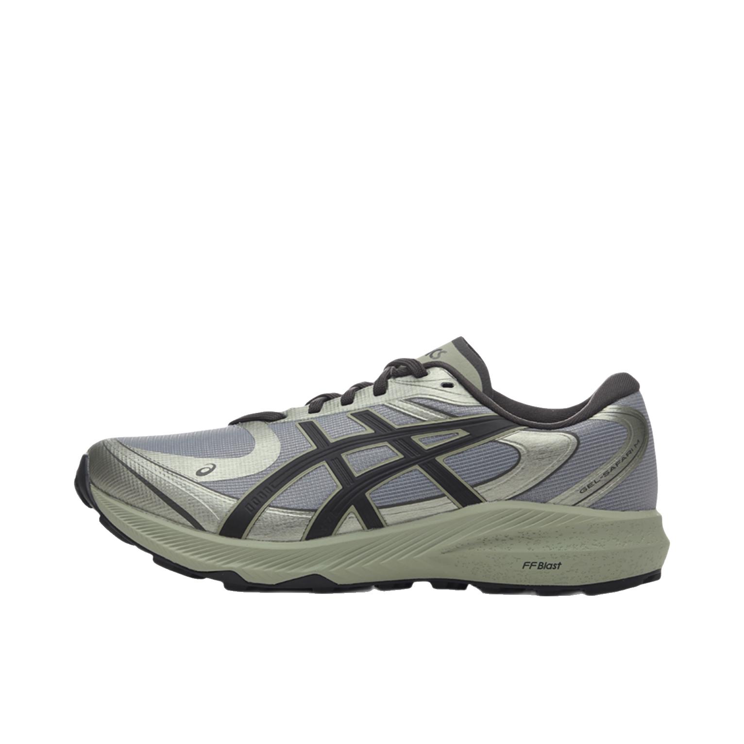 推荐商品：Asics/亚瑟士 GEL-SAFARI M 跑鞋 通勤轻量缓震防滑 黑色/灰色