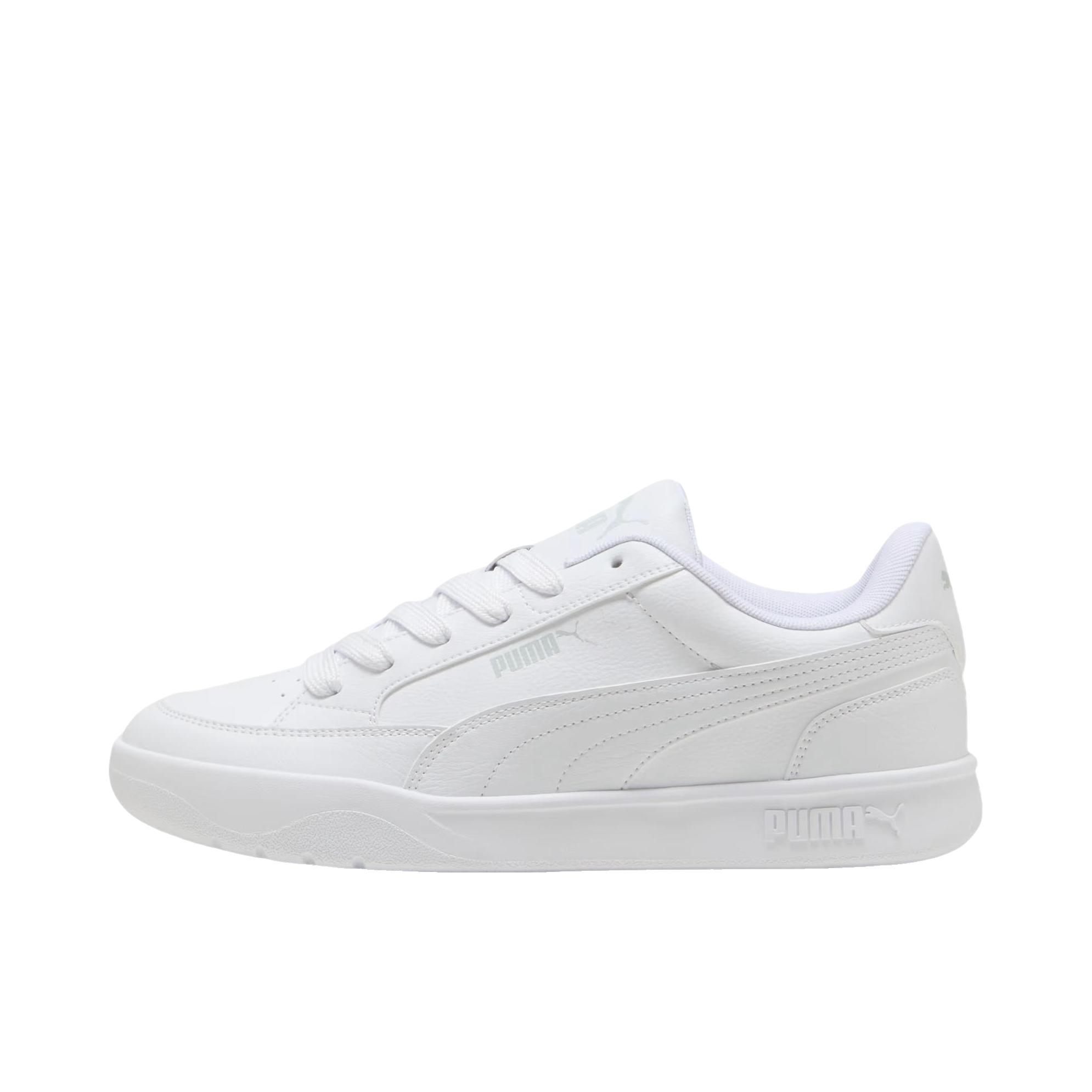 推荐商品：Puma/彪马 PARK LT 板鞋 复古打孔休闲低帮 珍珠白