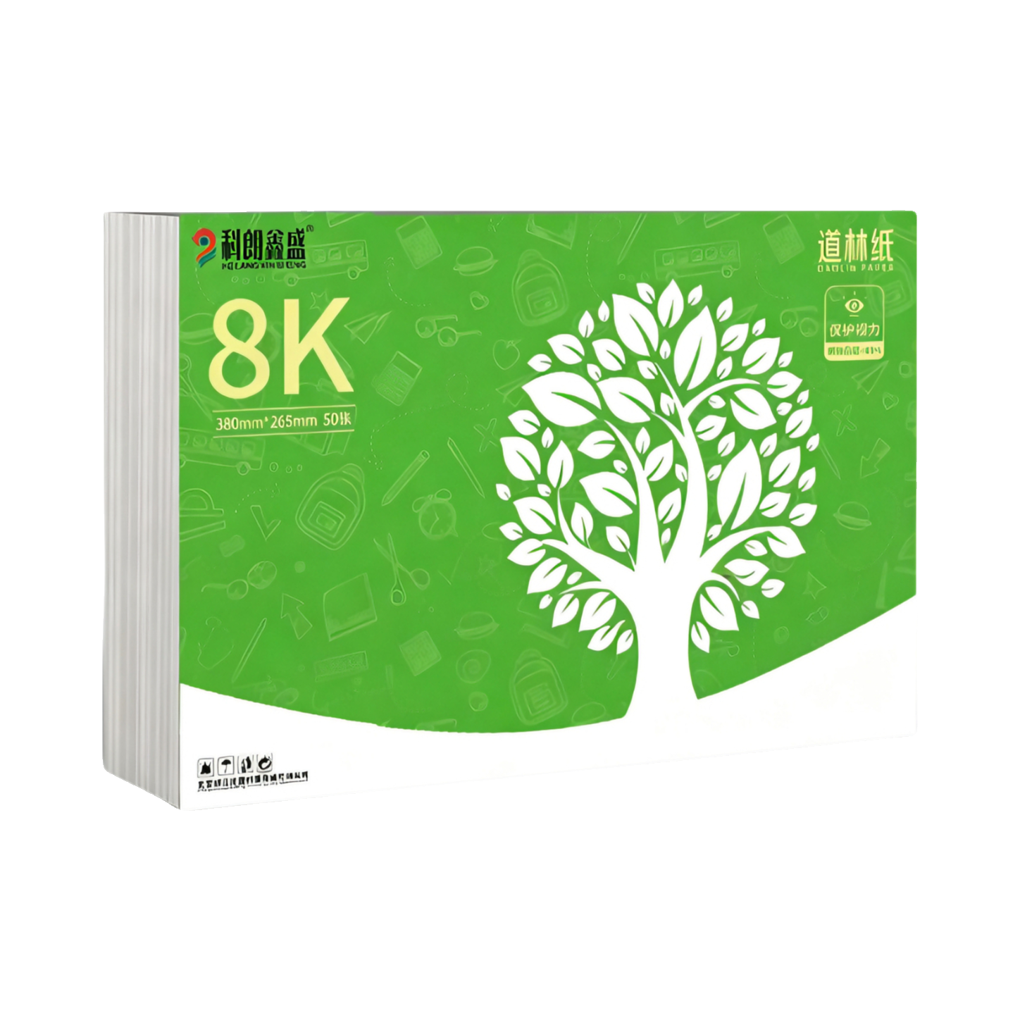 推荐商品：科朗鑫盛 8K 100g/m² 道林纸