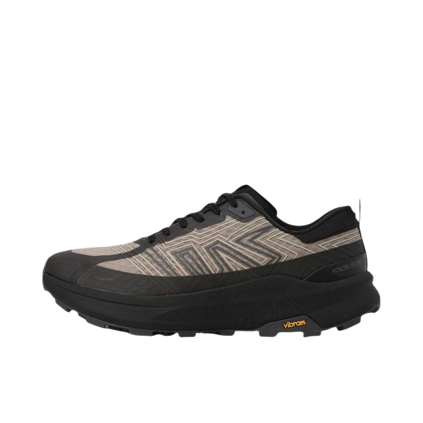 推荐商品：KOLON SPORT/可隆 HYPERLEAP 越野跑鞋 户外鞋 柔软防滑耐磨 棕色/深黑色