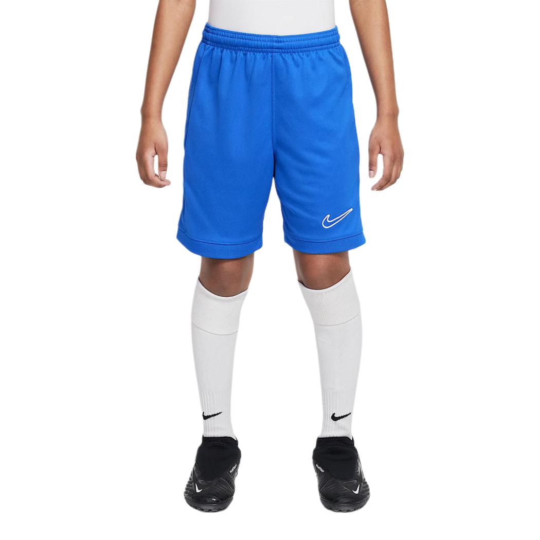 推荐商品：Nike/耐克童装 直筒透气印花运动短裤 大童 HJ3718 游戏宝蓝/白