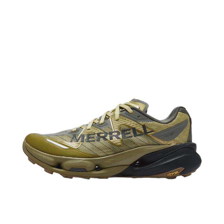 推荐商品：Merrell/迈乐 MTL SPEEDARC PEAK 跑鞋 运动户外越野减震 卡基黄