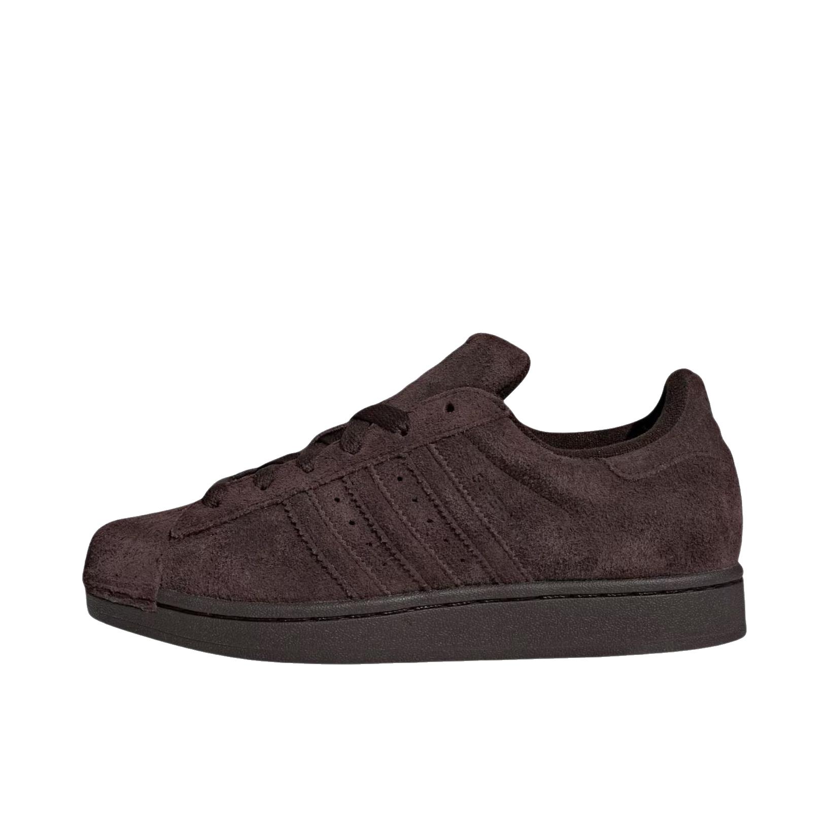 推荐商品：adidas Originals Superstar 2 板鞋 复古防滑耐磨贝壳头贴合圆头支撑 低帮/极光咖啡色/米白色