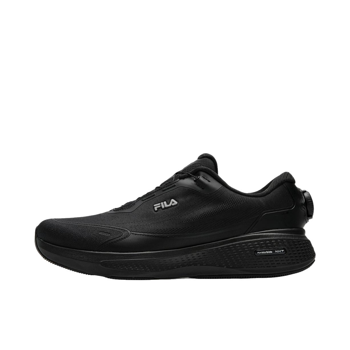 推荐商品：FILA/斐乐 柔云3+ 跑鞋 缓震回弹舒适 黑色