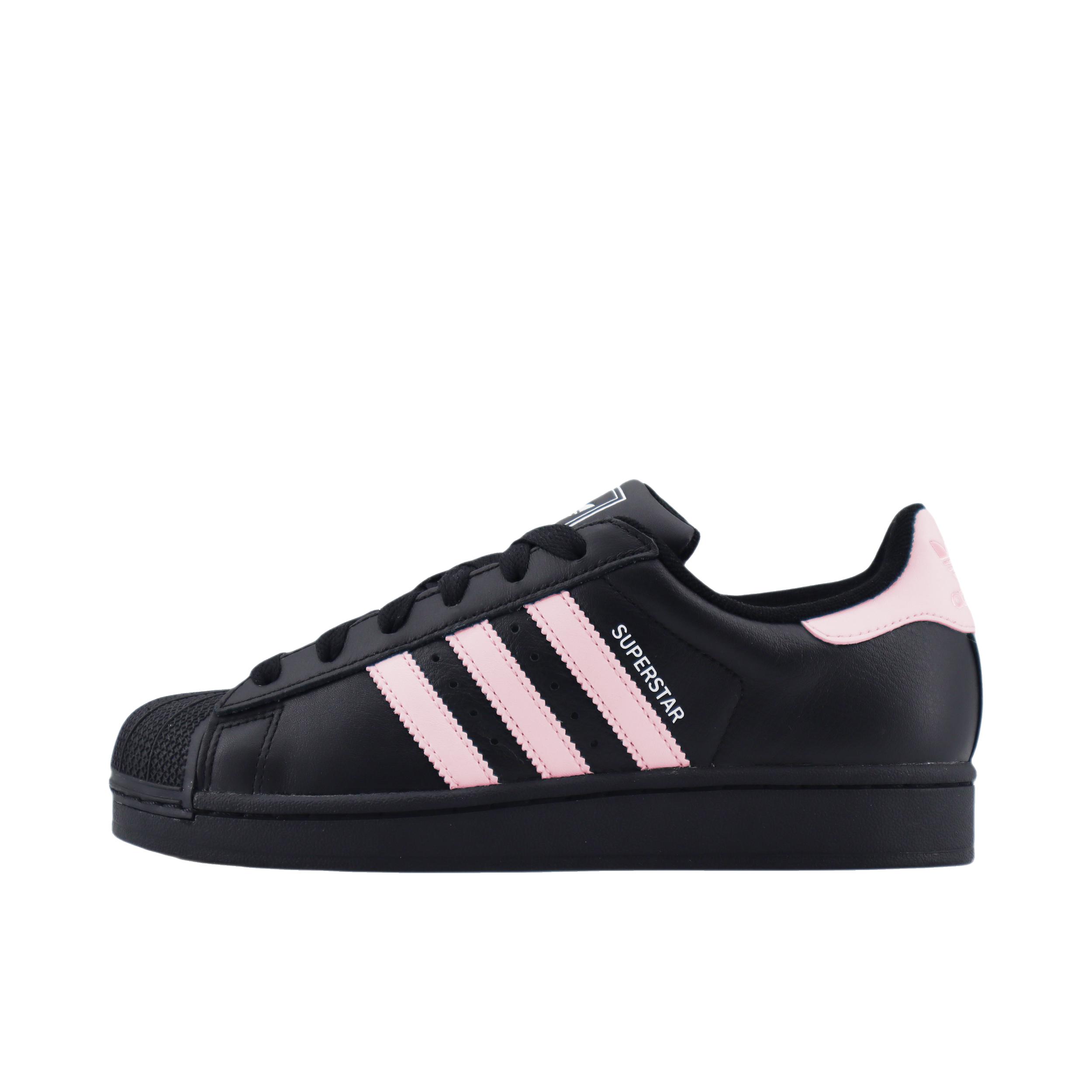 推荐商品：定制款 adidas Originals Superstar 2 板鞋 防滑减震低帮系带 粉色
