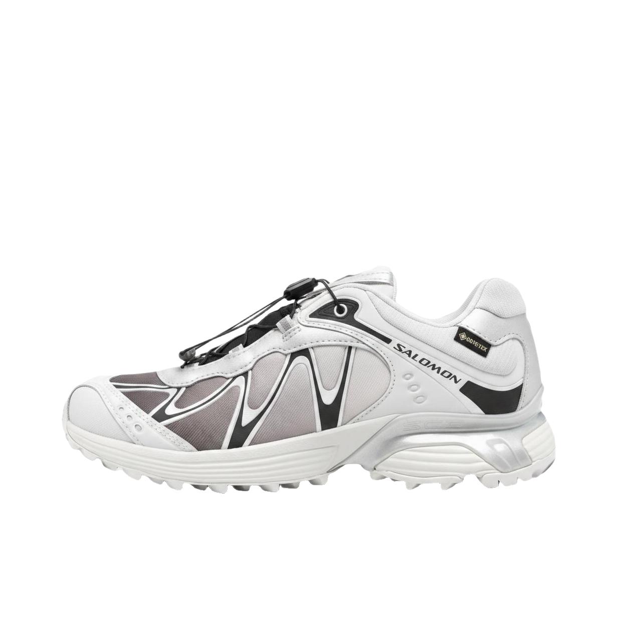 推荐商品：Salomon/萨洛蒙 XT-WHISPER VOID 鎏光系列 户外休闲鞋 减震反光圆头平跟 奶白色