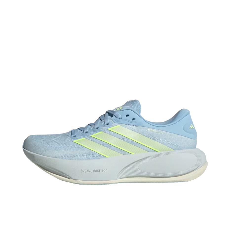 推荐商品：adidas Supernova Prima 3 跑鞋 耐磨舒适轻便 近乎石灰/绿色/蓝色调