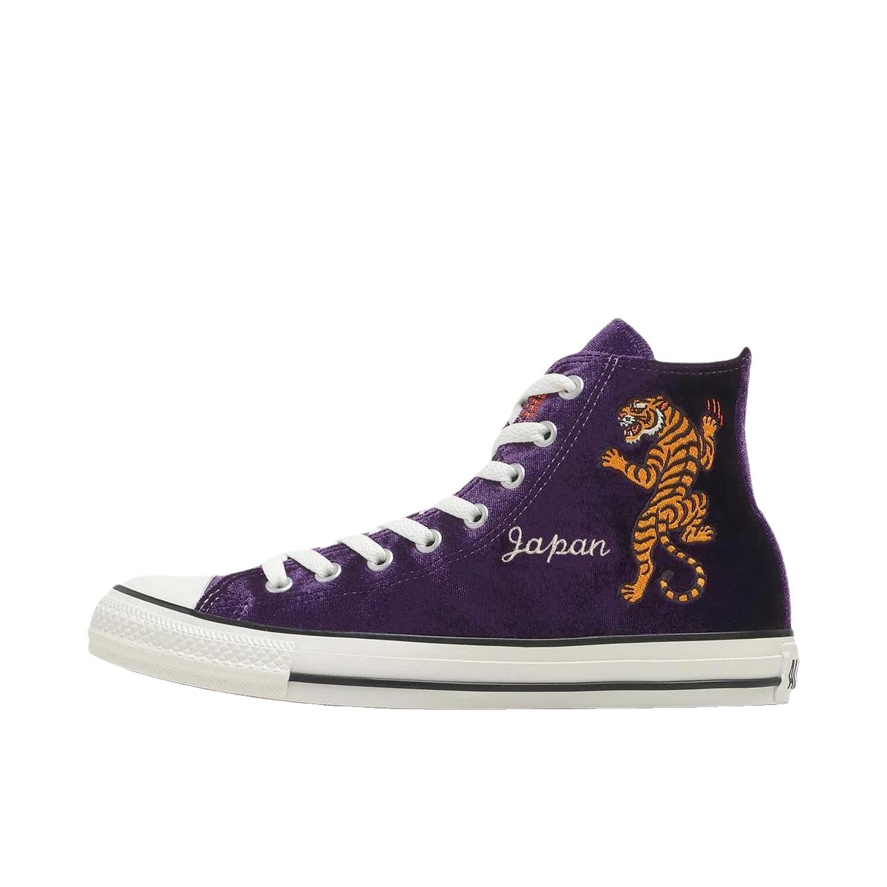 推荐商品：Converse/匡威 All Star SJ HI 板鞋 日常透气 紫色