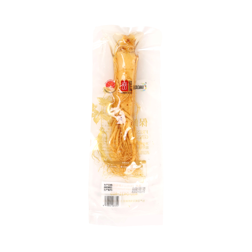 推荐商品：CBM GINSENG/长白山人参 保鲜参 袋装