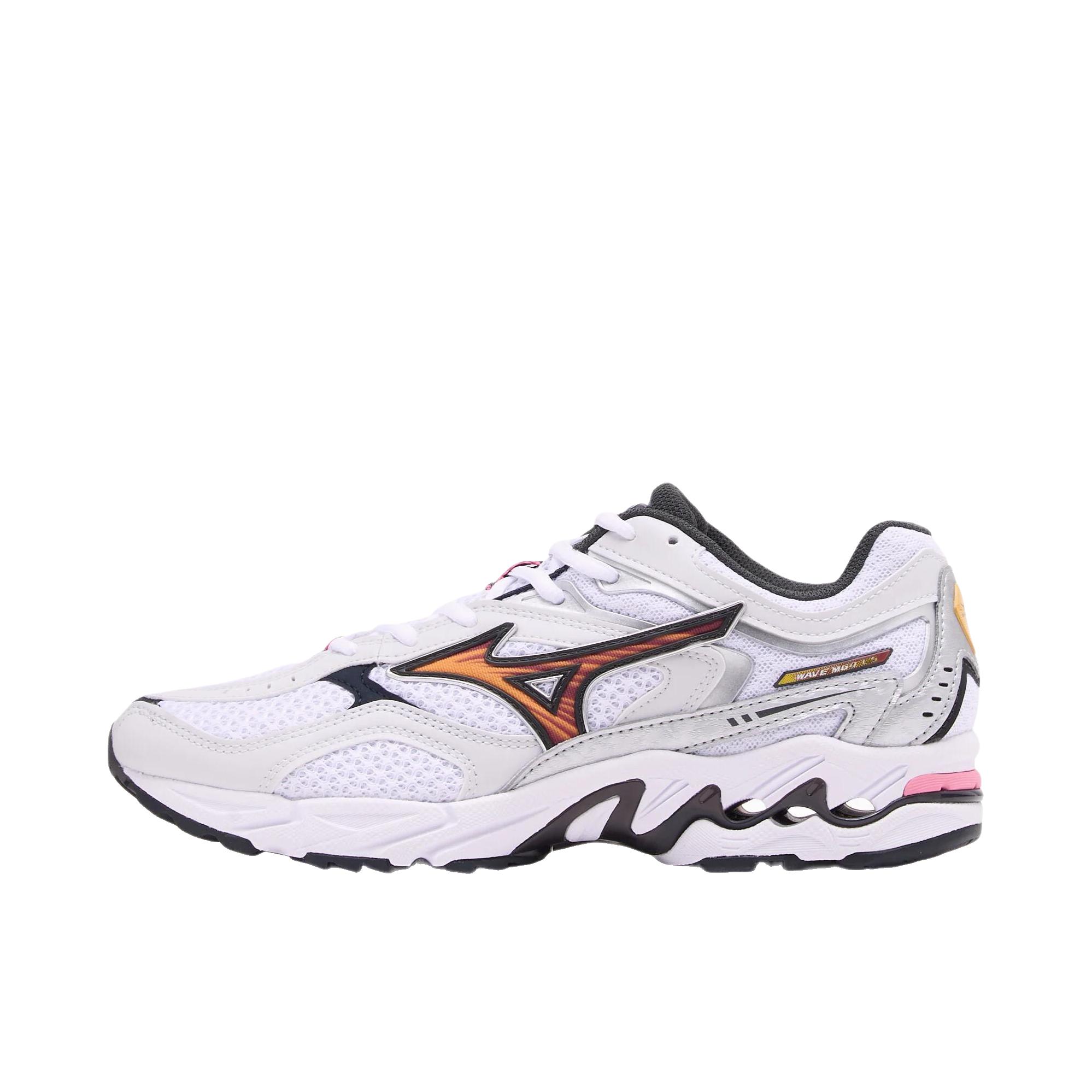 推荐商品：Mizuno/美津浓 WAVE MUSTANG LS 跑鞋 回弹舒适 奶白色