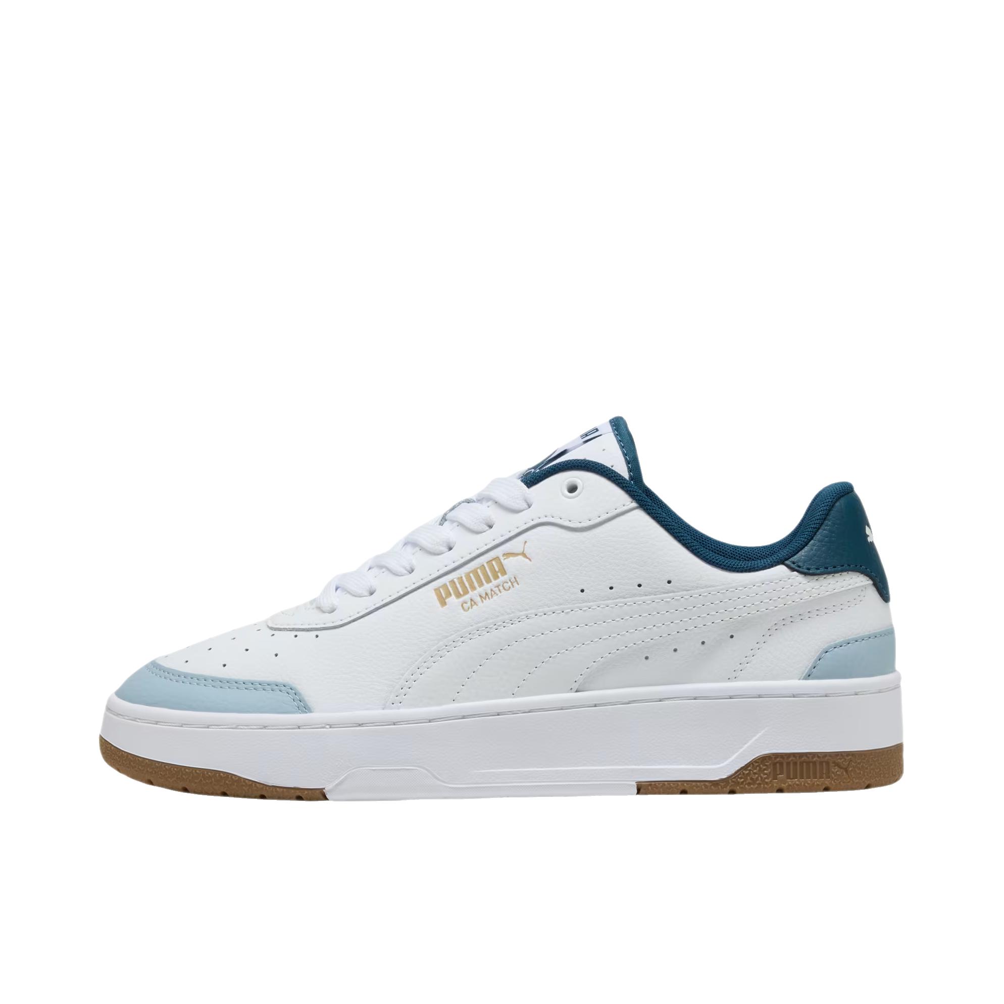 推荐商品：Puma/彪马 CA Match 运动 防滑 耐磨 低帮 板鞋 PUMA白色/海洋幻影