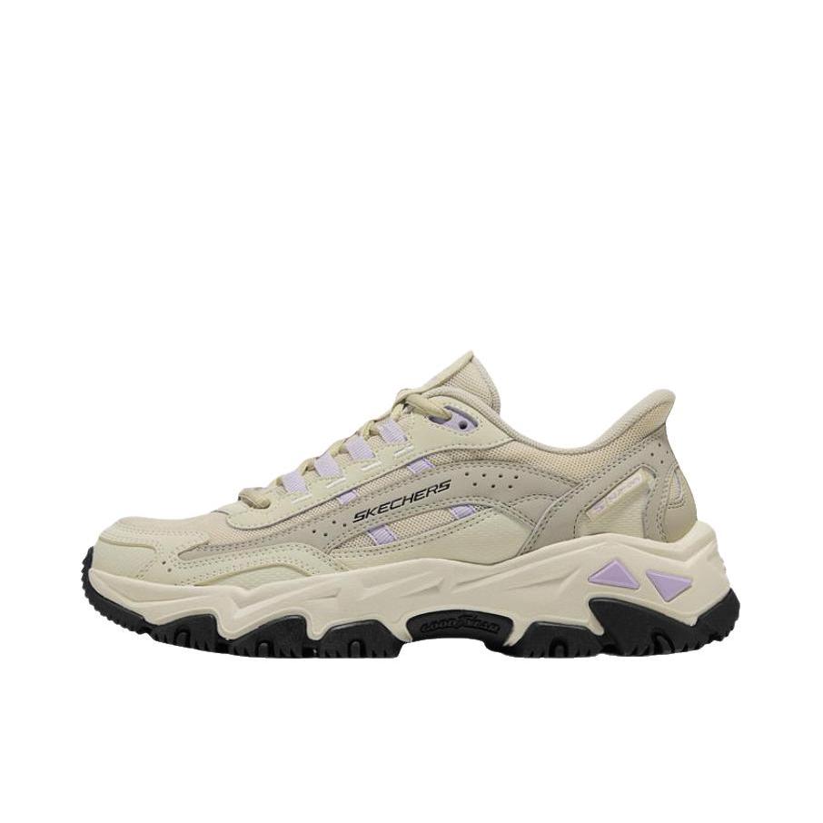 推荐商品：Skechers/斯凯奇 D'LITES Hiker 户外休闲鞋 舒适百搭防滑耐磨 女款/米色