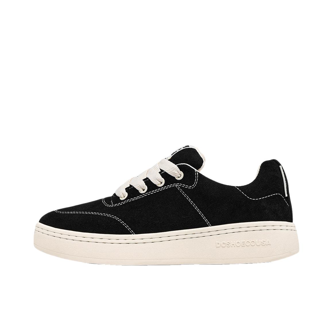 推荐商品：DC Shoes PORTLAND 板鞋 厚底增高圆头深口 曜石黑