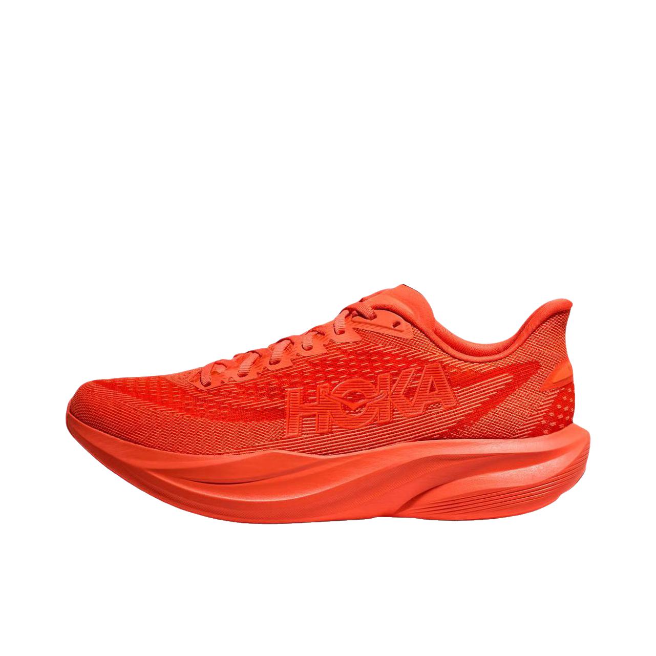 推荐商品：HOKA ONE ONE 马赫 7 MACH 7 跑鞋 竞训轻便回弹缓震 甜椒红 