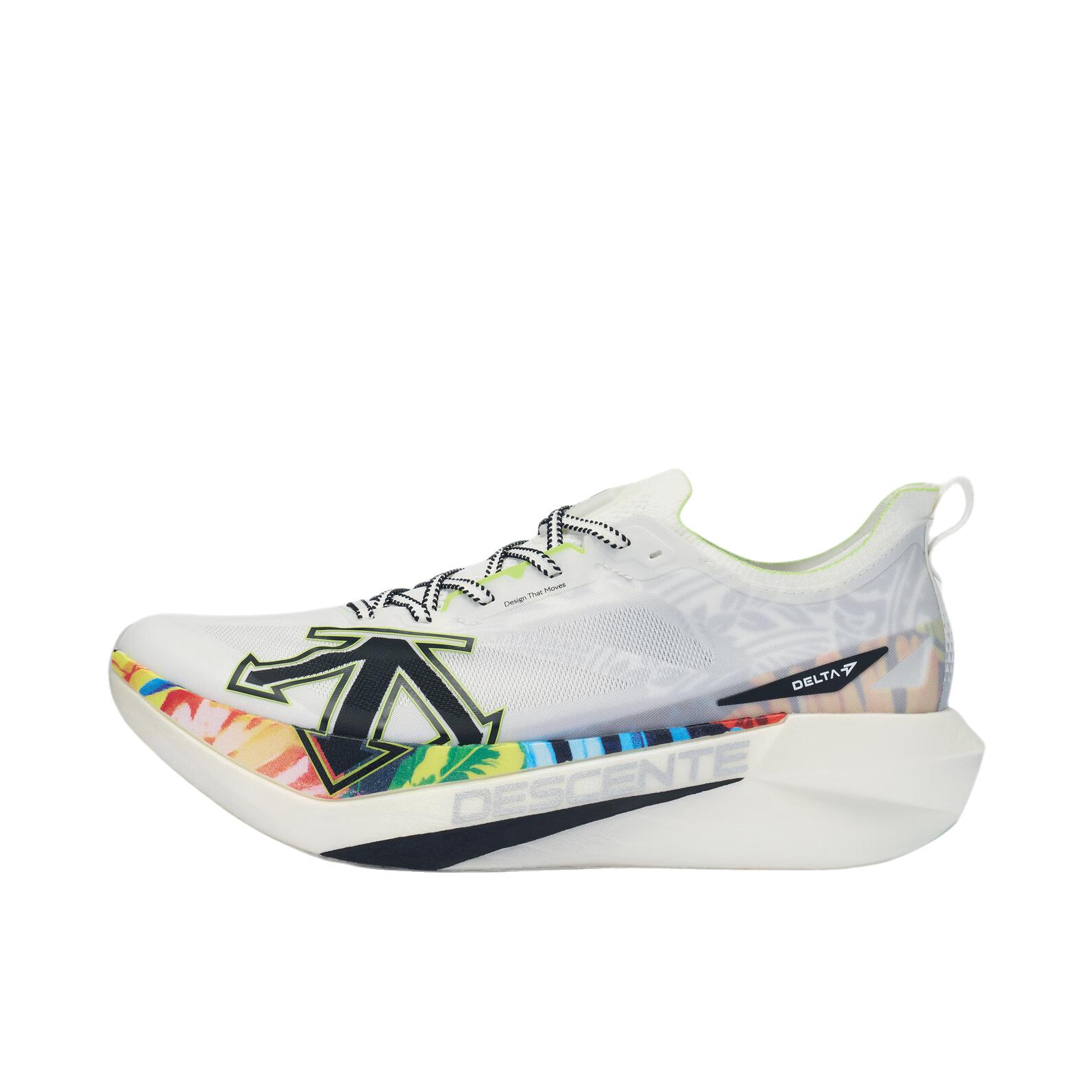 推荐商品：迪桑特 RUNNING系列 DELTA SPARK 跑鞋 舒适防滑透气 青柠色
