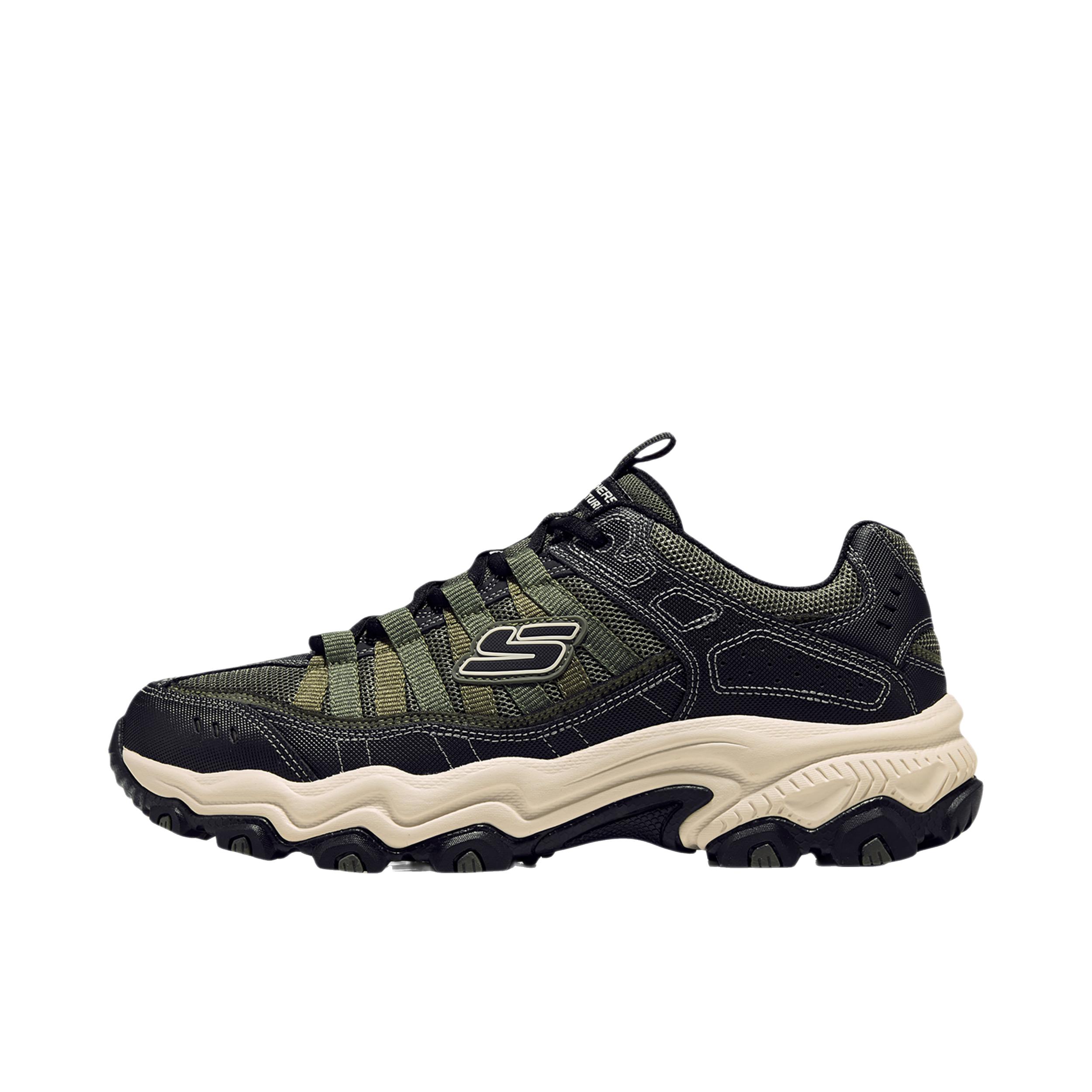 推荐商品：Skechers/斯凯奇 登山鞋 户外鞋 防滑耐磨舒适 237829 橄榄色/黑色