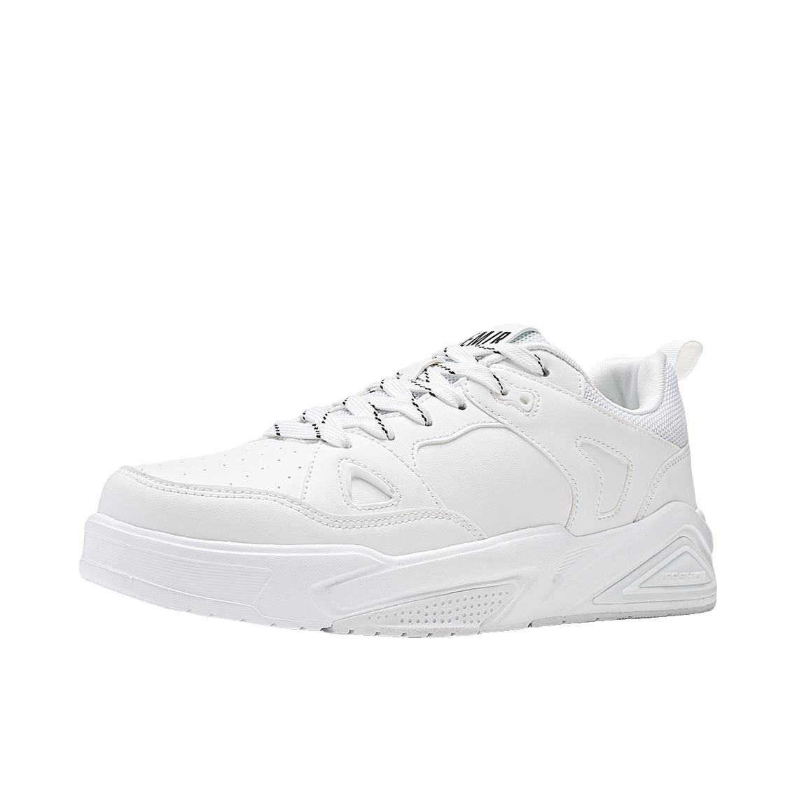 推荐商品：Semir/森马 板鞋 休闲复古风学院风 STH261075 白色