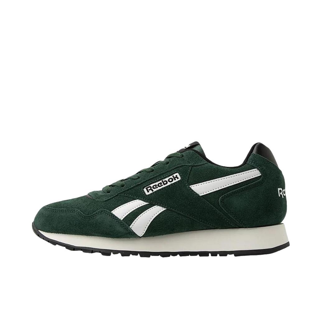 推荐商品：Reebok/锐步 Royal Glide Lux 复古 舒适 轻便耐磨 运动休闲鞋 绿色/白色