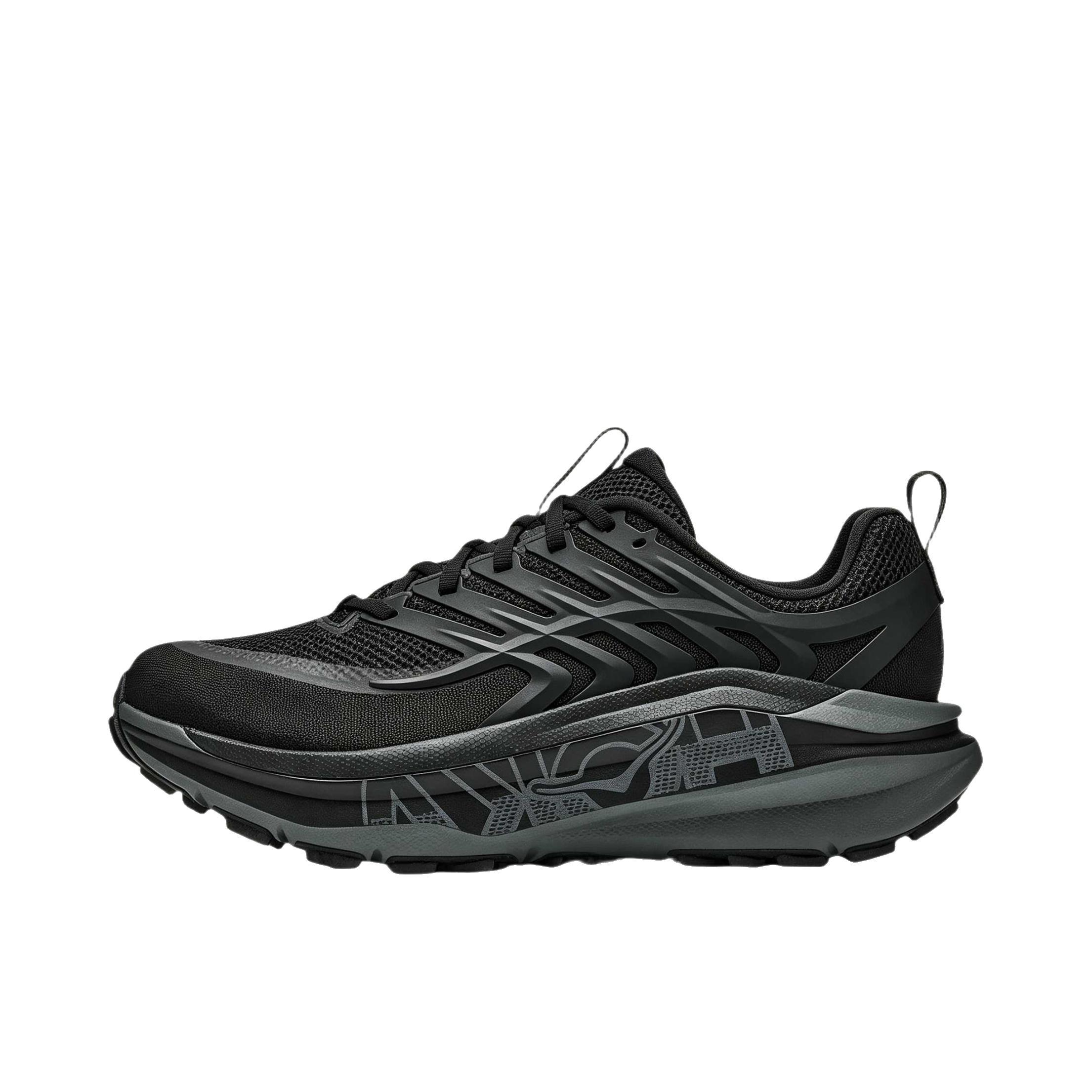 推荐商品：HOKA ONE ONE STINSON 8 跑鞋 耐磨防滑抓地透气 黑色/外轨道