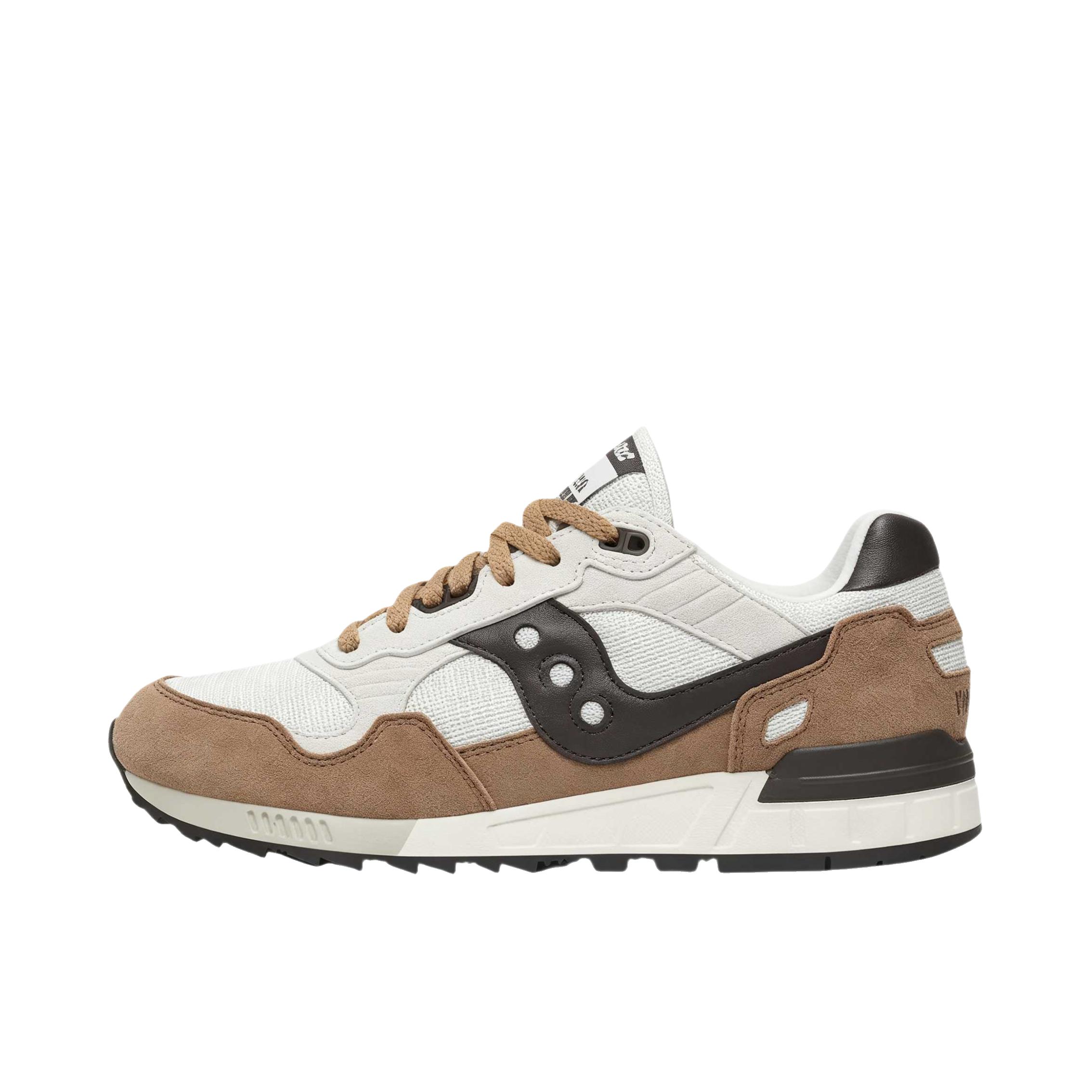 推荐商品：Saucony/索康尼 Shadow 5000 低帮 跑步 运动休闲鞋 可可色/杏仁色 