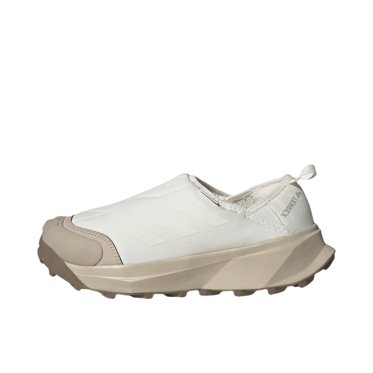 推荐商品：adidas Terrex Cold.Rdy 户外鞋 柔软防滑耐磨舒适保暖低帮百搭厚底 汉玉白/卡其棕
