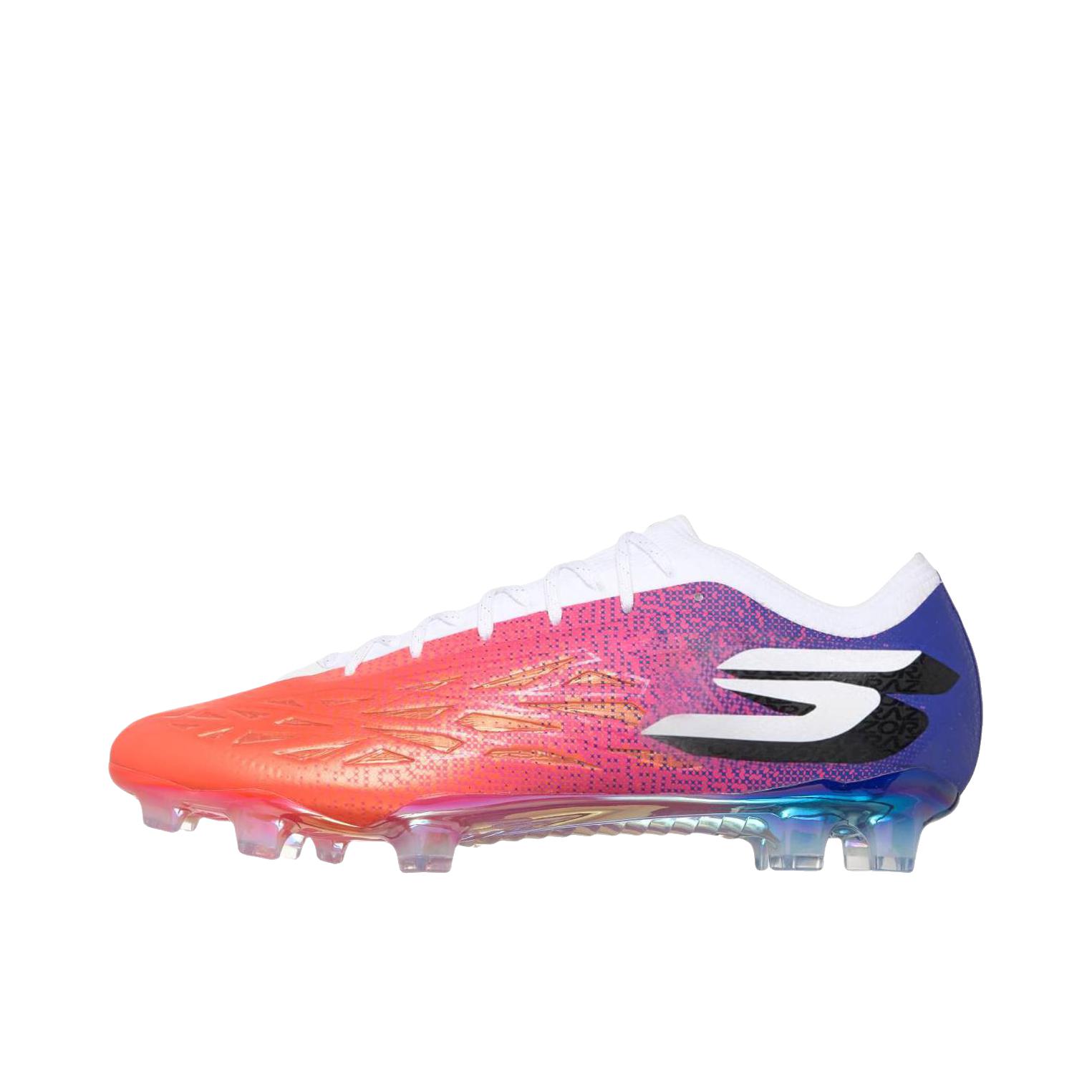 推荐商品：Skechers/斯凯奇 Razor 2 Elite FG 足球鞋 胶质长钉防滑 白色/红色/蓝色