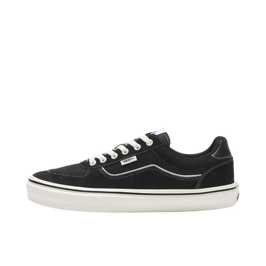 推荐商品：Vans/范斯 Maverick 板鞋 平跟圆头舒适 黑色/奶白色