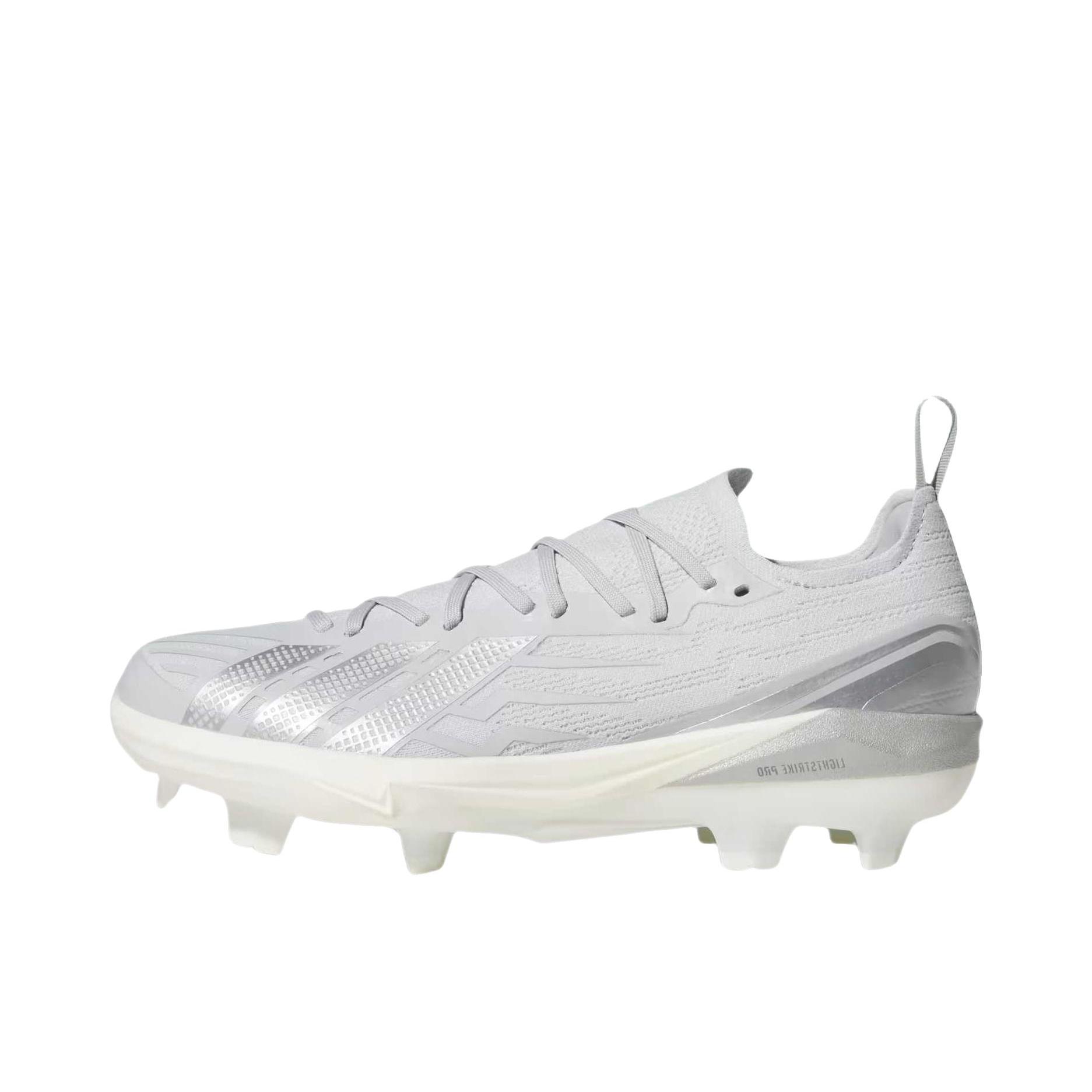 推荐商品：adidas Adizero Electric+ 3.0 训练鞋 系带织物 低帮/浅灰色/银色/金属色/中灰色
