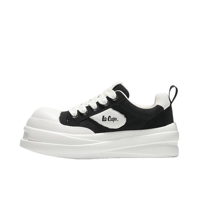 推荐商品：Lee Cooper 板鞋 韩系大头减龄复古 LCQBCA1261459 黑色