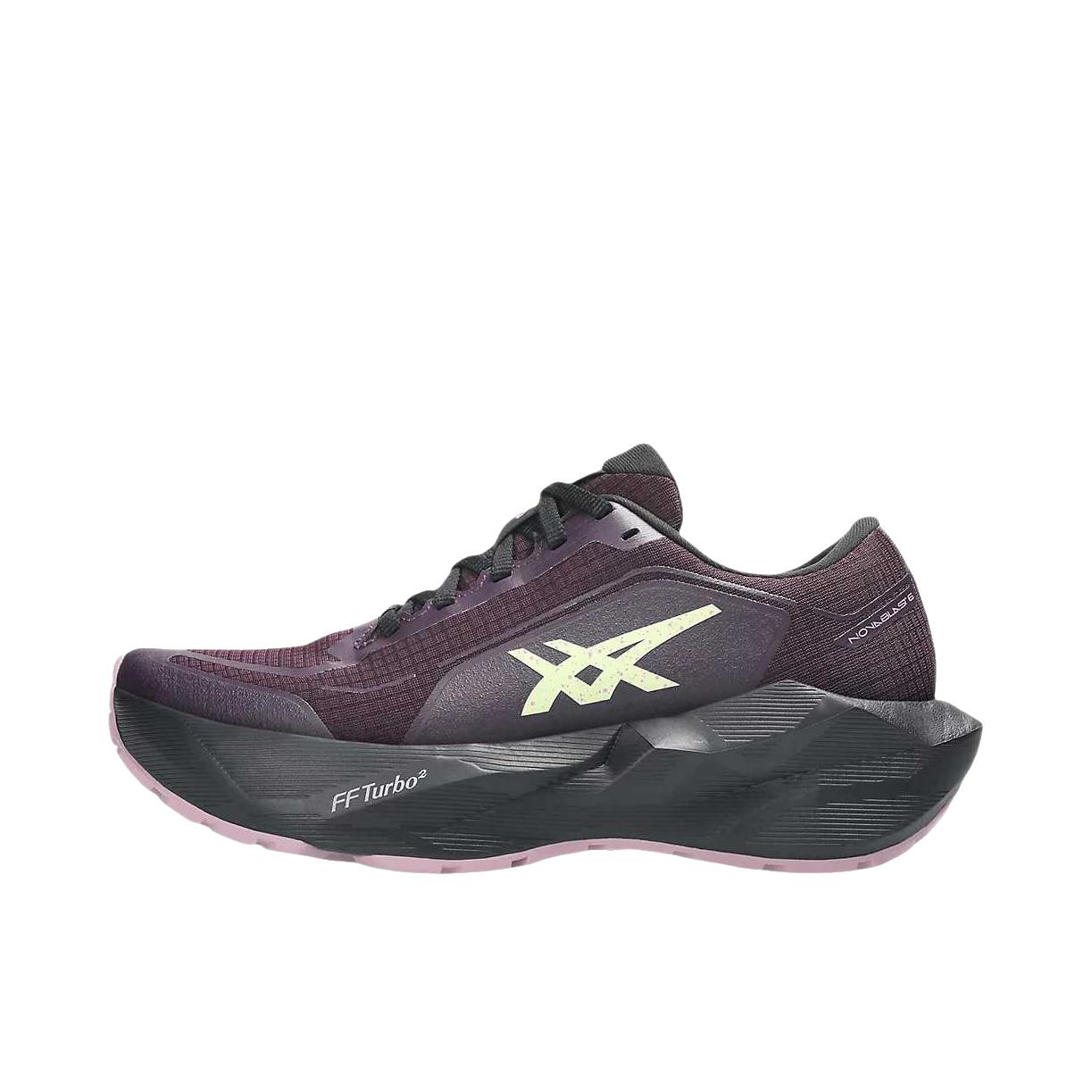 推荐商品：Asics/亚瑟士 NOVABLAST 6 GTX GO 跑鞋 轻量回弹 深茄紫色/黑色 