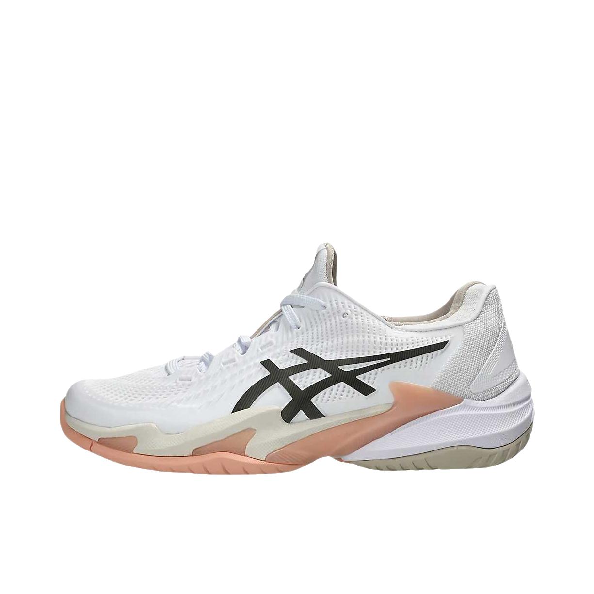 推荐商品：Asics/亚瑟士 Court FF 3 Novak 全能型 缓震 网面透气 耐用稳定 网球鞋 白色/黑色/粉色