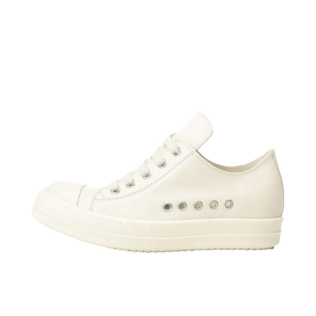 推荐商品：Rick Owens RO TEMPLE 板鞋 小牛皮圆头系带 女款/象牙白