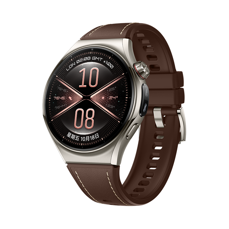 推荐商品：HUAWEI/华为 Watch6 Pro (46mm) 智能手表 户外步行 自动检测 支持AI语音功能 鸿蒙AI血氧体温监测 风险评估 男士朋友礼物