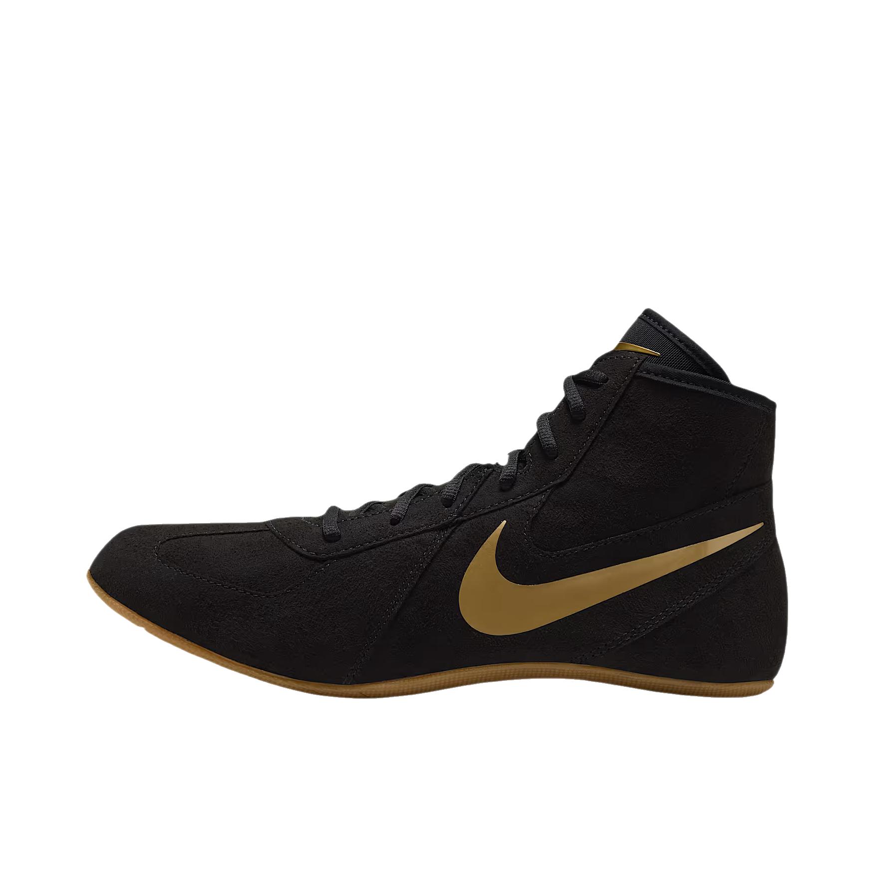 推荐商品：Nike Footsweep 2 训练鞋 系带圆头 黑色/口香糖浅棕色/金属金色